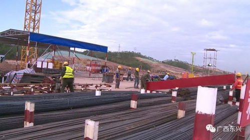 防東鐵路東興國際站配套土石方工程全面提速，項(xiàng)目建設(shè)進(jìn)入快車道